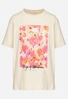 T-shirt Bej deschis