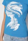 T-shirt Albastru