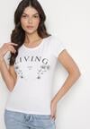 T-shirt Alb