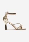 Pantofi stiletto Aurii