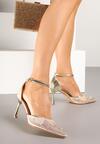 Pantofi stiletto Aurii