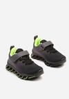 Pantofi sport Negru cu verde