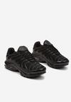 Czarne Buty Sportowe Sneakersy Ozdobione Tłoczeniem Zalirae