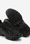 Czarne Buty Sportowe Sneakersy Ozdobione Tłoczeniem Zalirae