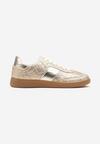 Sneakers Print piele de șarpe