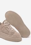 Sneakers Bej închis