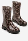 Cizme de cauciuc  Imprimeu leopard