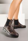 Cizme de cauciuc  Imprimeu leopard