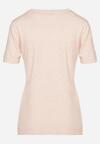 T-shirt Roz deschis