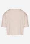 T-shirt Bej închis