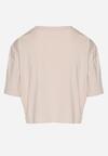 T-shirt Bej închis