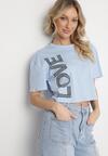 T-shirt Albastru