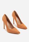 Pantofi stiletto Portocalii