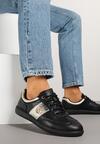 Sneakers Negru cu argintiu