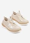 Sneakers Bej cu auriu