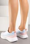 Pantofi sport Alb cu albastru