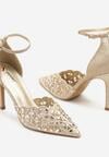 Pantofi stiletto Aurii