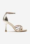 Pantofi stiletto Aurii