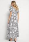 Rochie Neagră cu alb