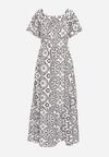 Rochie Neagră cu alb