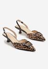 Sandale Imprimeu leopard