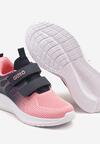Pantofi sport Albastru cu roz
