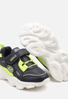 Pantofi sport Albastru cu verde