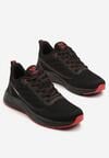 Pantofi sport Negru cu roșu