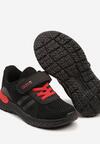 Pantofi sport Negru cu roșu
