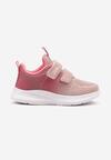 Bordowe Buty Sportowe Sneakersy Geto Ozdobione Cieniowaniem Desamiela