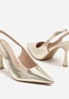 Pantofi stiletto Aurii