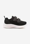 Czarne Buty Sportowe Sneakersy z Siateczki Zapinane na Rzepy Karival
