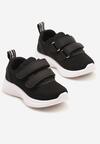 Czarne Buty Sportowe Sneakersy z Siateczki Zapinane na Rzepy Karival