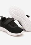 Czarne Buty Sportowe Sneakersy z Siateczki z Rzepem Hirlevia