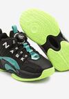 Pantofi sport Negru cu verde