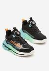 Pantofi sport Negru cu verde