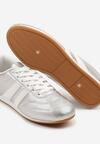 Sneakers Argintiu cu alb