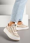 Sneakers Bej închis