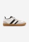 Sneakers Alb cu negru