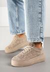 Sneakers Bej închis