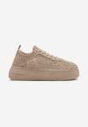 Sneakers Bej închis