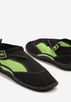 Pantofi sport Negru cu verde