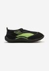 Pantofi sport Negru cu verde