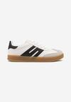Sneakers Alb cu negru