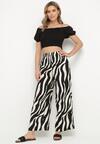 Pantaloni Negru cu alb