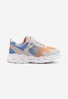 Szare Buty Sportowe Sneakersy Ozdobione Ledami Ulanila