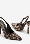 Sandale Imprimeu leopard