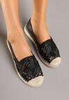 Fekete Espadrilles