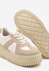 Sneakers Bej închis
