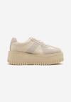 Sneakers Bej deschis